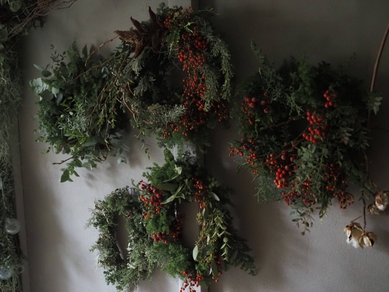 クリスマスリース画像③